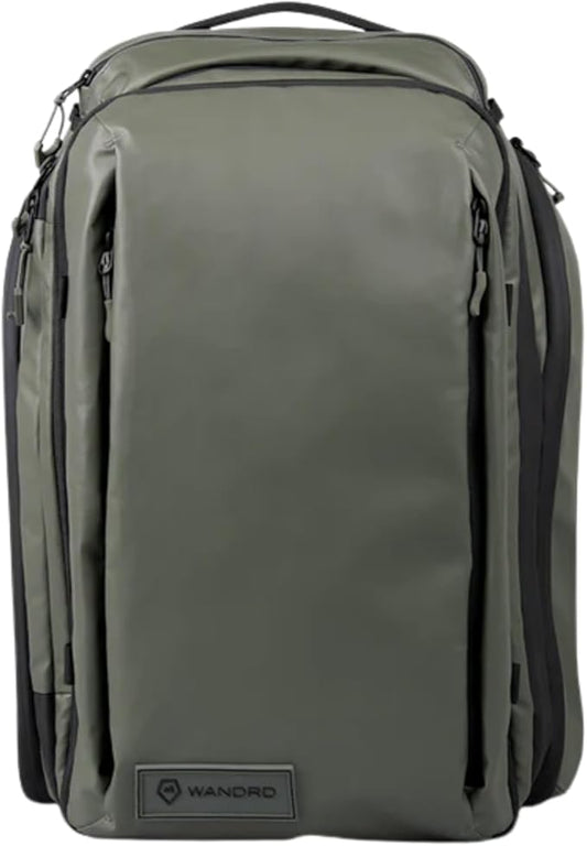 WANDRD TRANSIT Travel Backpack (35L): Expandable Carry-On Travel Backpack – Weather-Resistant, Laptop Compartment, Dual Side Access & Camera Cube Compatible Adventure Bag by WANDRD