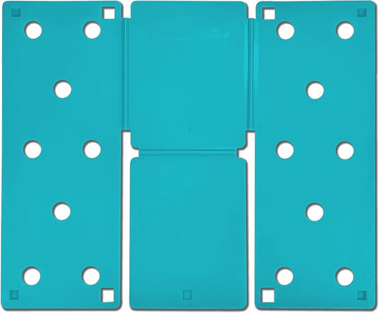 FlipFold Shirt & Laundry Folder- Junior Turquoise by FlipFoldTheUltimateFoldingTool