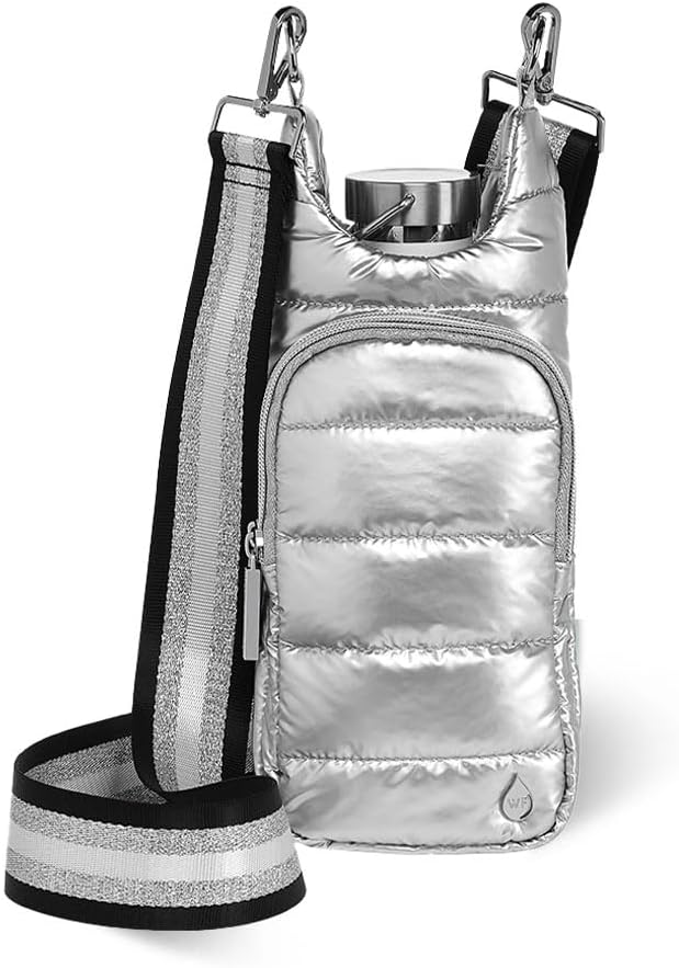 WanderFull Original HydroBag Crossbody Water Bottle Holder with Phone Pocket, Fits Water Bottles up to 32 oz by WanderFull