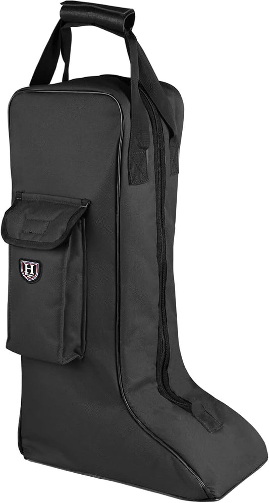 Harrison Howard Tall Boot Carry Bag Protect Rider Boots for Shows Competition Travel Long-lasting Boot Bag Black by HarrisonHoward
