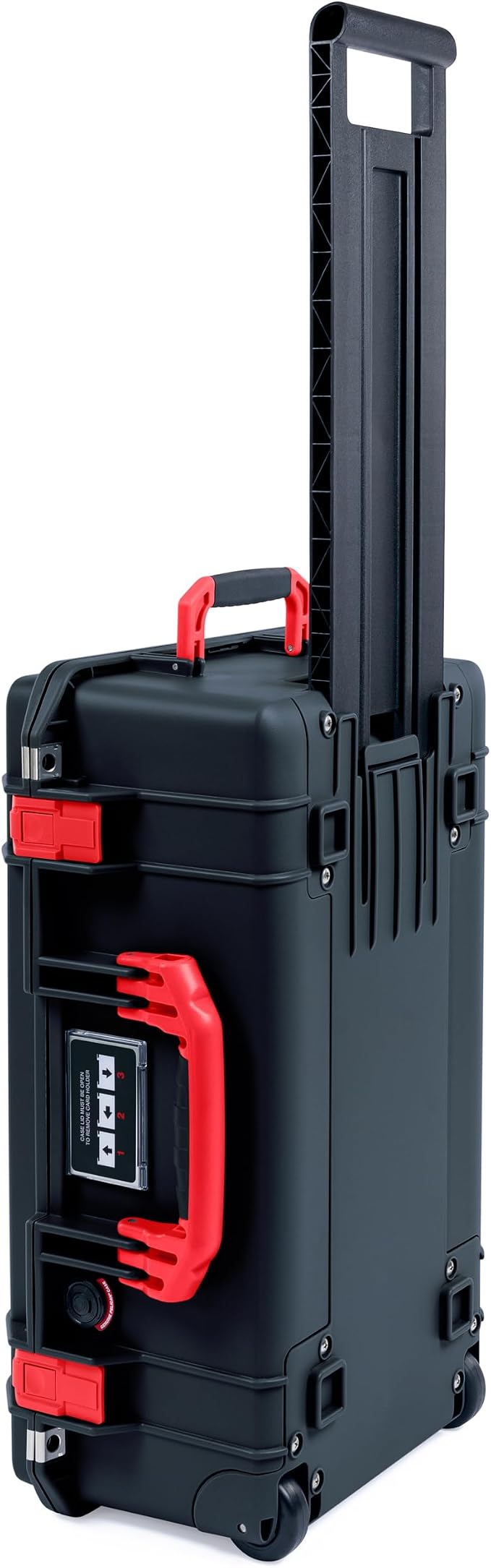 Black Pelican Air 1535 Carry-on Case - With TrekPak Divider System & Mesh Lid Organizer - Red Handles & Latches. - Image 4
