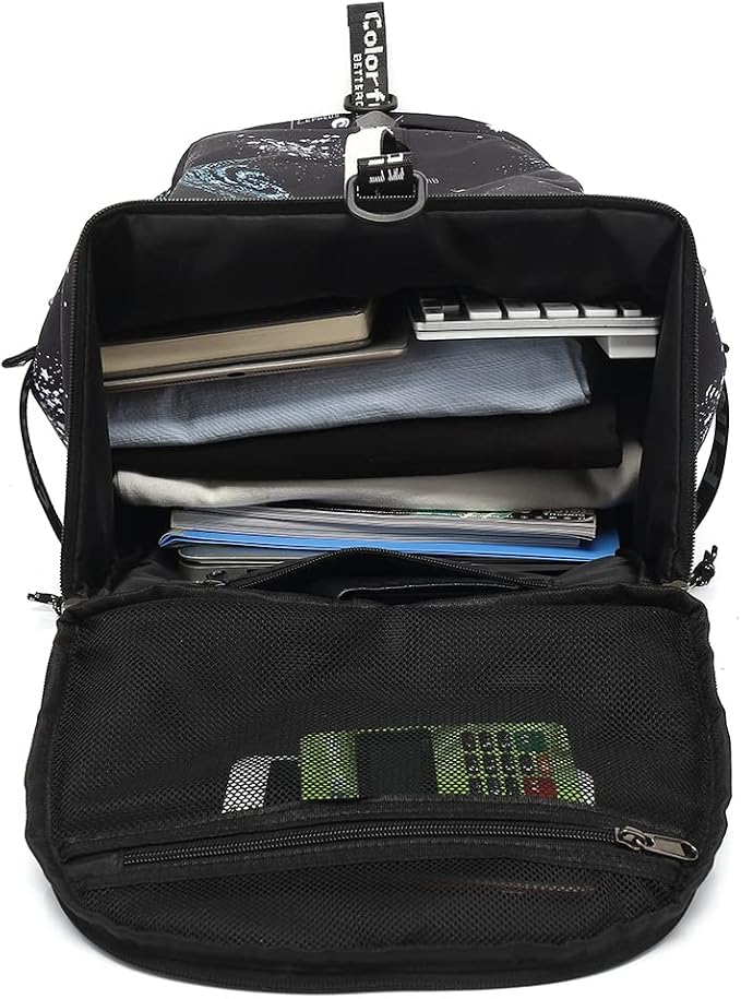 Kalesi Cool Gym Duffle Bag Backpack 4-Way Waterproof with Shoes Compartment for travel Sport Hiking laptop Lightweight - Image 9