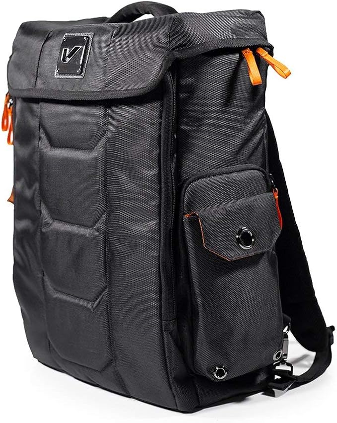 Gruv Gear Travel Laptop Backpack, 36L Black Tech Backpack with Modular Storage Shelves, Dual Access Pockets & TSA-Friendly Design, Large Carry-On Backpack for Work, Travel & Gear Organization - Image 4