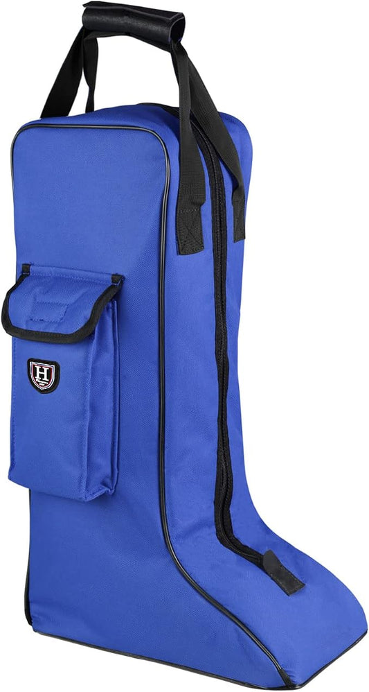 Harrison Howard Tall Boot Carry Bag Protect Rider Boots for Shows Competition Travel Long-lasting Royal Blue by HarrisonHoward