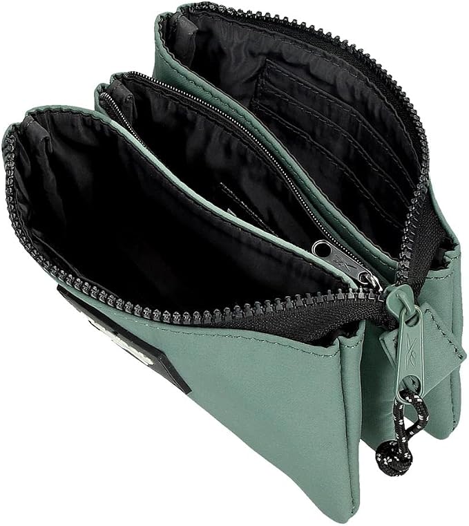 Reebok Elsie Three Compartment Toiletry Bag, Neceser Tres Compartimentos, Green, Neceser Tres Compartimentos, Three Compartment Toiletry Bag - Image 3