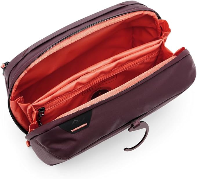 Peak Design Wash Pouch, Eclipse, Weatherproof Travel Toiletry Bag, Upright or Hanging Kit with Pockets, Magnetic Toothbrush Pocket, Wide UltraZip Opening, Toiletry Bag for Men and Women by PeakDesign