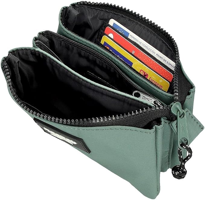 Reebok Elsie Three Compartment Toiletry Bag, Neceser Tres Compartimentos, Green, Neceser Tres Compartimentos, Three Compartment Toiletry Bag - Image 4