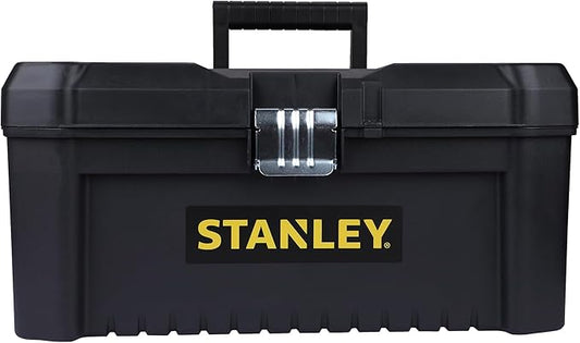 STANLEY Essential Tool Box (16in), Durable Storage Solution with Removable Tote Tray and Organisers, for Parts and Tools Storage, STST1-75518 by STANLEY
