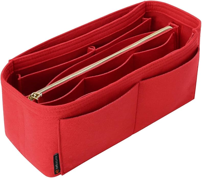 OMYSTYLE Purse Organizer Insert, Felt Tote Bag Organizer Insert with 5 Sizes, Handbag Dividers for Inside Purse, Compatible with Longchamp, Neverful, Speedy and More by OMYSTYLE