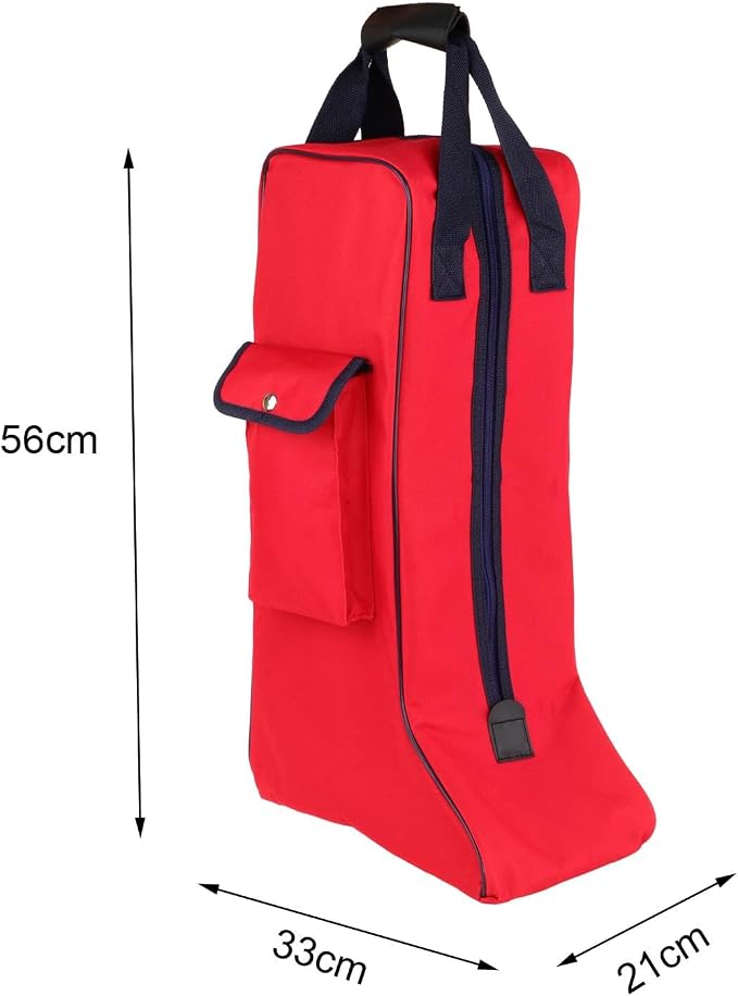 Horse Riding Tall Boot Bag, Equestrian Equipment Organizer, Portable Storage Pouch for Knight Boots, Home Carry Bag - Image 3