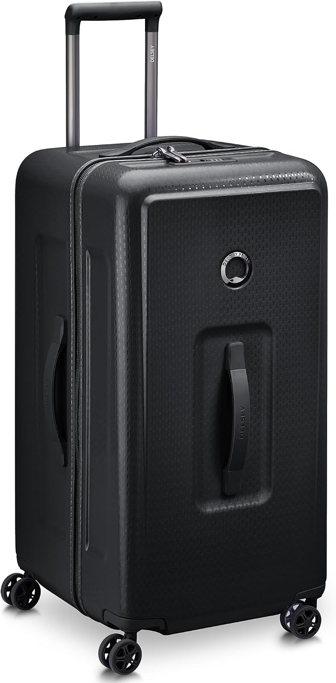 DELSEY PARIS Turenne Hardside Luggage with Spinner Wheels, Black, 2-Piece Trunk Set (19/27) - Image 3
