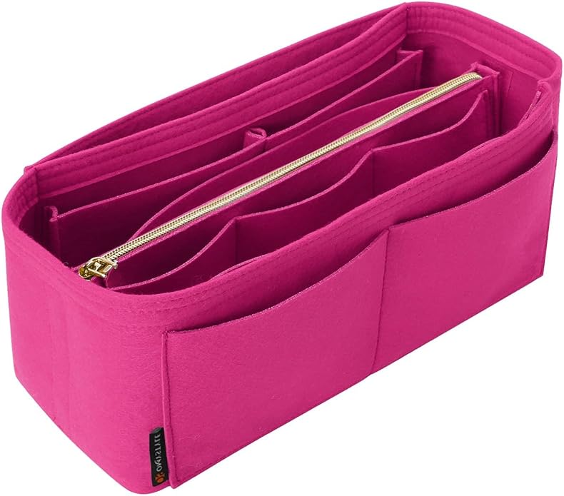 OMYSTYLE Purse Organizer Insert, Felt Tote Bag Organizer Insert with 5 Sizes, Handbag Dividers for Inside Purse, Compatible with Longchamp, Neverful, Speedy and More by OMYSTYLE