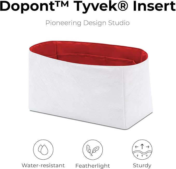 Soft Support Organizer Compatible with LV Soft Speedy Dark | Handcrafted DuPont™ Tyvek®,Handbag Organizer Insert, Precision 1:1 Custom Fit,Rogue Coeur,Ideal for Shopping and Daily Carry - Image 4