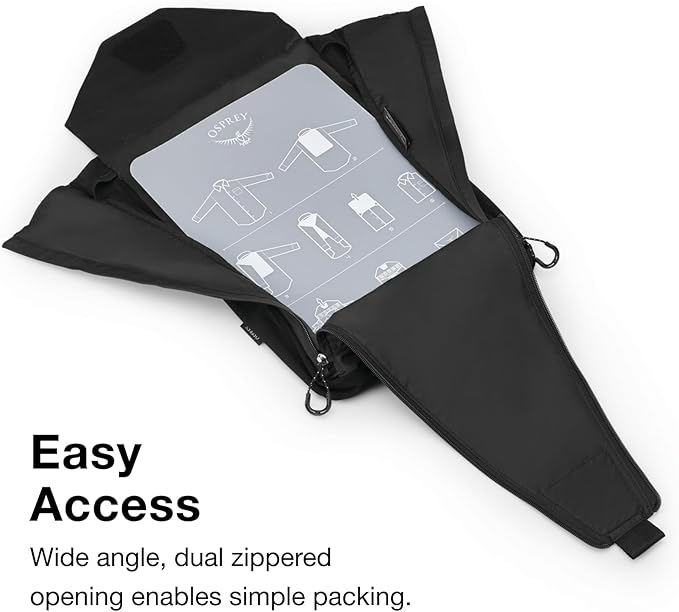 Osprey Ultralight Garment Folder Packing Organizer, Waterfront Blue - Image 4