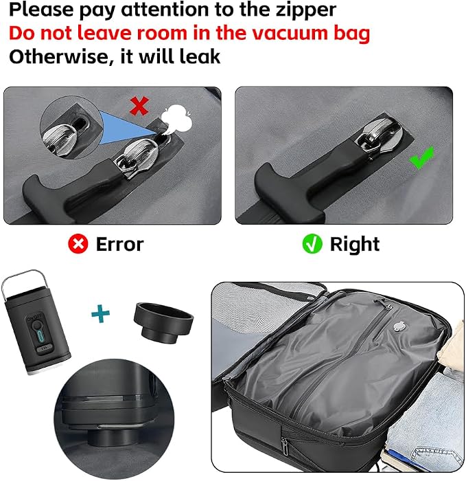 TANGCORLE Vacuum-Compressed Travel Backpack: Expandable, Airline-Approved Laptop Backpack—Unisex Business Backpack - Image 5