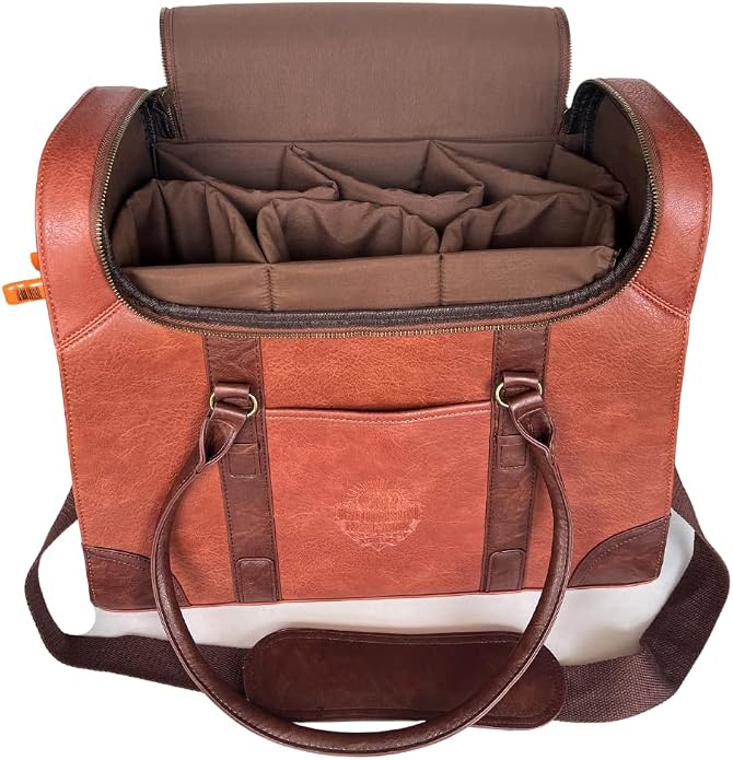 Bourbon Real Talk Whiskey Carrier Travel Bag - Image 2