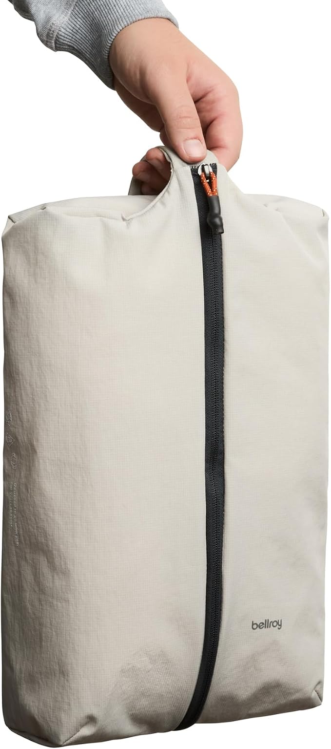 Bellroy Lite Packing Caddy 10L (Travel Organizer Packing Cube, Zip-up Storage Solution for Travel Near or far) - Ash - Image 5