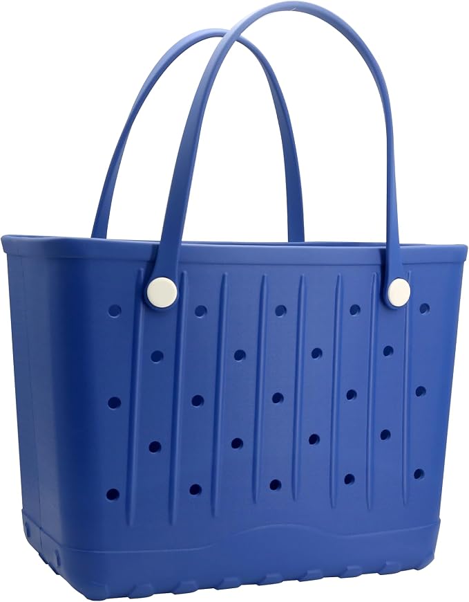 GBB Rubber Large Beach Tote Bag Portable Travel Bag Waterproof Travel Handbags for Beach all Purpose Storage Bags by GBB