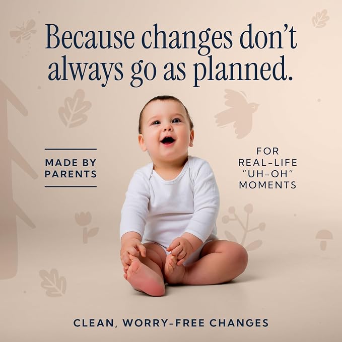 Peekapoo Disposable Baby Changing Pad Liners - Original Brand - 100 Pack | Super Soft, Waterproof, Ultra Absorbent, Fragrance-Free, No Dyes, 24 x 18 Inch, Portable, Travel-Friendly, BPA & PFAS Free - Image 6