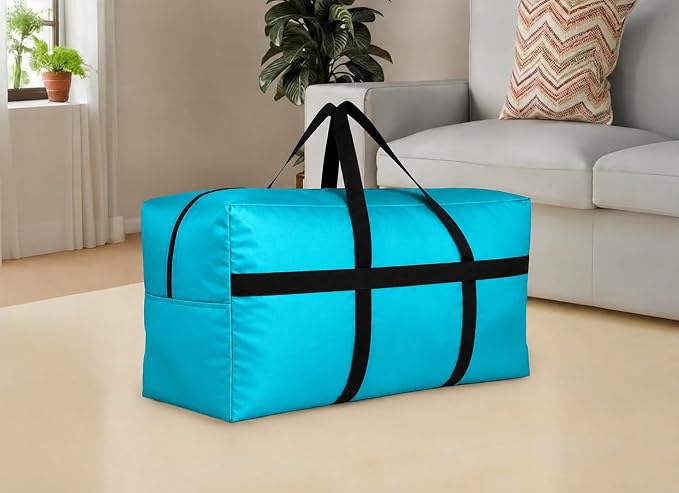 DoYiKe Extra Large Storage Duffle Bag, Duffel Bag for Travel Turquoise 100L - Image 8