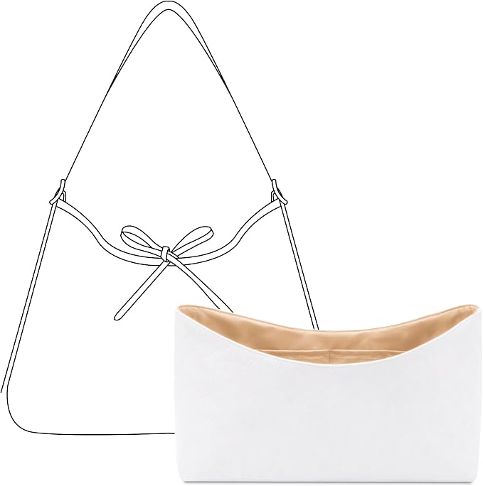 Handbag Organizer Insert for LV Carryall PM, Custom Fit Inside Premium Vanile Lightweight WaterResistant Purse Insert with Cup Holder Accessories by FANJIProject