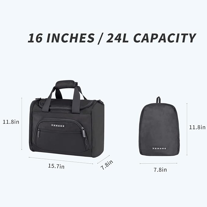 VERAGE Garment Bags Foldable Travel Duffel Bag,Lightweight Carry on Luggage - Image 3