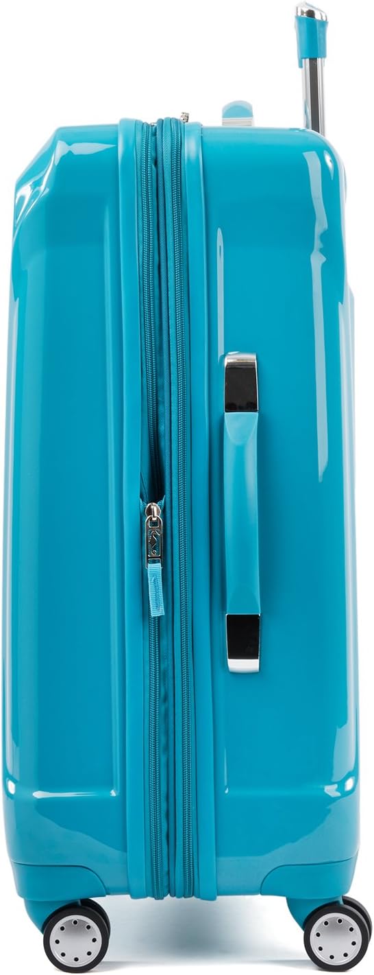 Atlantic Luggage Ultra Lite 4 Hardside, 24-Inch Expandable Spinner (Turquoise Blue) - Image 5