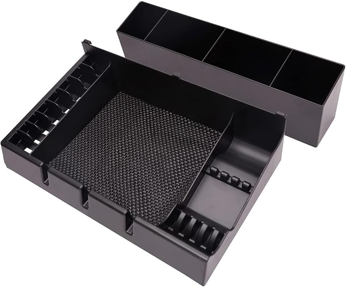 Barber Clipper Organizer Barber Tools Tray Salon Hairdressing Clipper Scissors Rack Holder Storag Scissors Holder Blade Rack Storage Tray for Clipper Guard Holder (Assemble) - Image 3