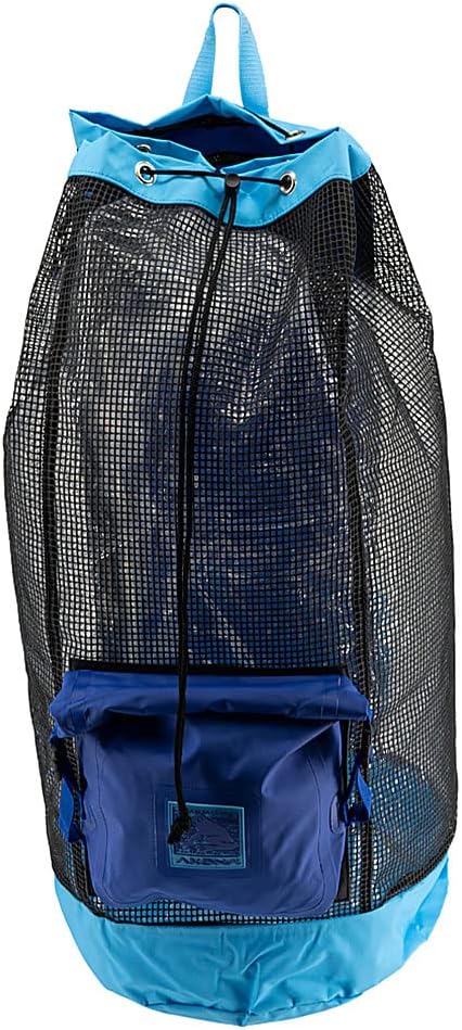 AKONA Huron DX Heavy Duty Mesh Backpack with Dry Bag by AkonaAdventureGear