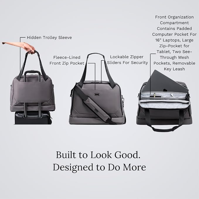 Knack Expandable Metro Duffel Alloy Gray - Image 5