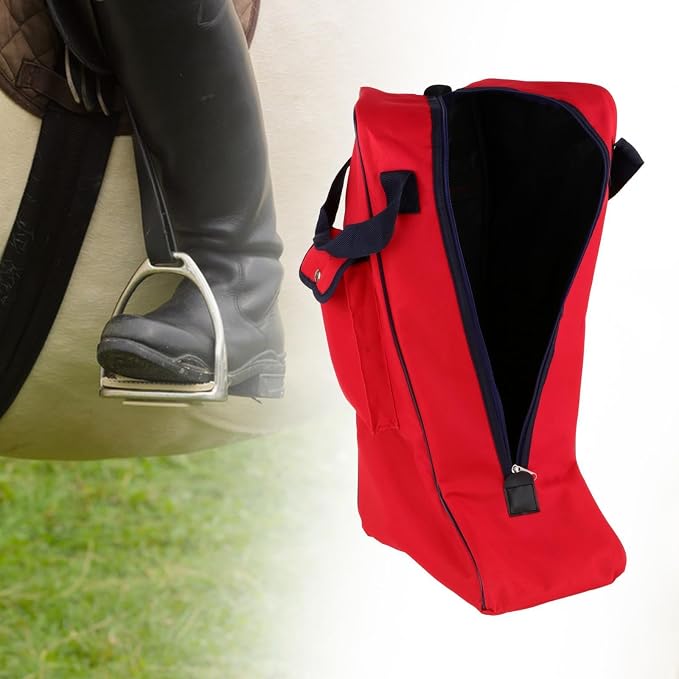 Horse Riding Tall Boot Bag, Equestrian Equipment Organizer, Portable Storage Pouch for Knight Boots, Home Carry Bag - Image 6