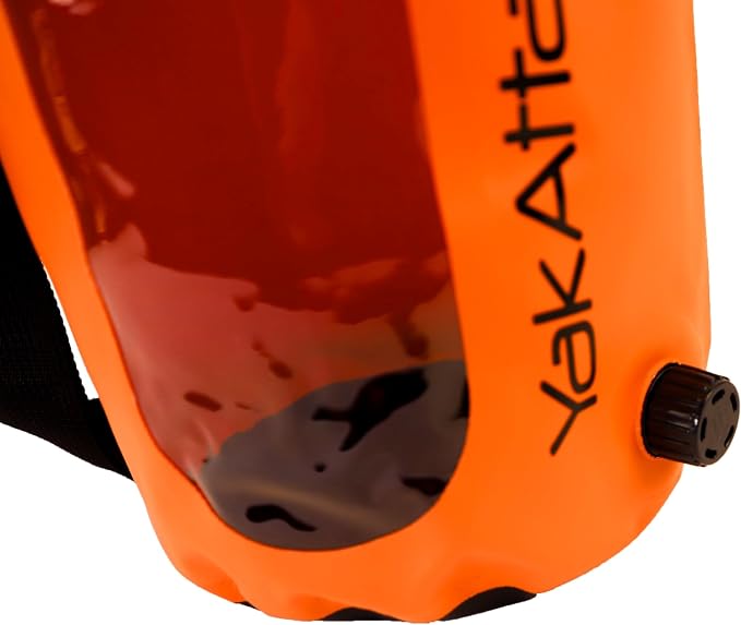 YakAttack 5L Roll-Top Waterproof Dry Bag with Air Valve | Durable & Water Resistant | Compact Storage | Remove Trapped Air | Additional Buoyancy | Dry Bag for Kayaking, Hiking, Boating & Camping - Image 7