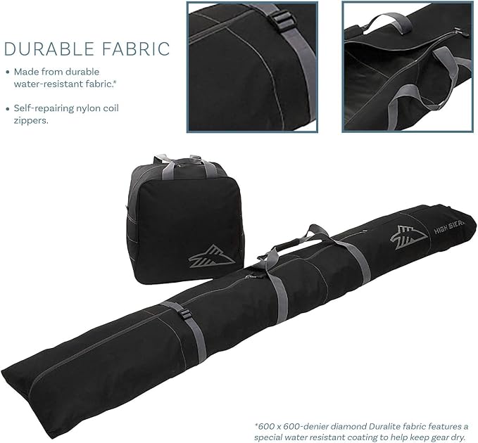High Sierra Ski Bag and Boot Bag Box Set - - Image 5