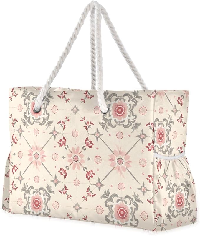 senya Large Beach Bags Totes Swim Canvas Tote Shoulder Bag Water Resistant Bags for Gym Travel Daily by senya