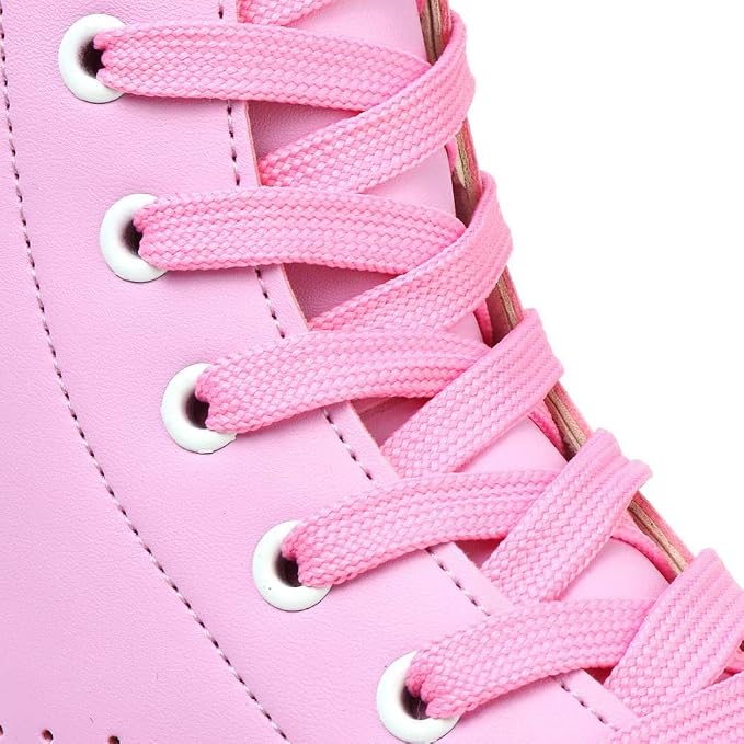 YYW Roller Skates for Women Men, High Top PU Leather Classic Double-Row, Indoor Outdoor, Beginner Shoes Bag - Image 5