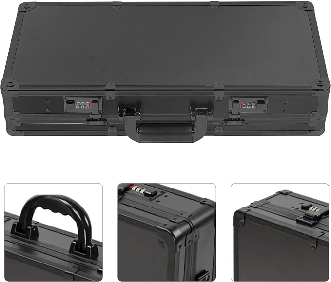 DNYSYSJ Barber Carrying Case Barber Case, Stylist Tool Box Professional Salon Hair Cutting Grooming Kit Storage Organizer for Clippers, Scissors, Barber Supplies (B) - Image 5