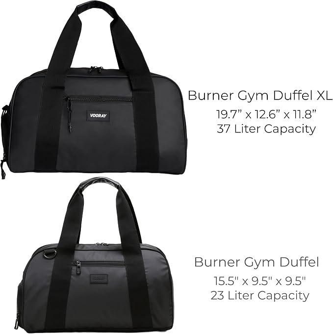 Vooray Burner Duffel Bag - 23L Small Gym Bag for Women and Men with Shoe Compartment, Lightweight Travel Duffel for Training, Sports, Overnight Use - Image 6