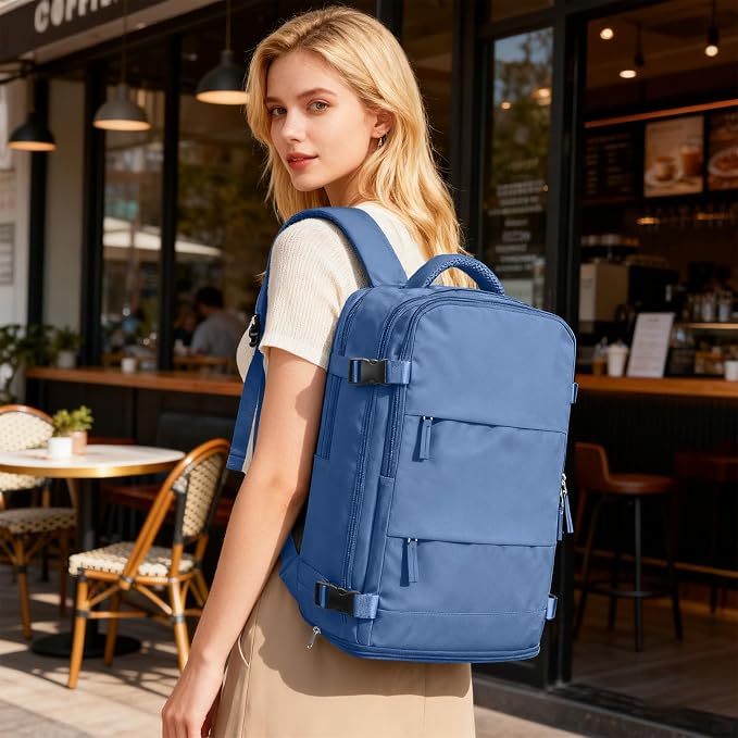Travel Backpack for Women Airline Approved Carry on Backpack for Airplanes Mochila De Viaje Personal Item Travel Bag Spirit Airlines Personal Item Bag 18x14x8 Backpack for Traveling on Airplane - Image 2