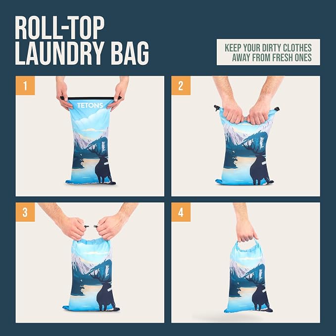 Compression Packing Cubes for Travel, 6-Piece Lightweight Packing Cubes Set for Carry-On Luggage & Backpacks – TRIPPED Travel Gear (National Park) - Image 6