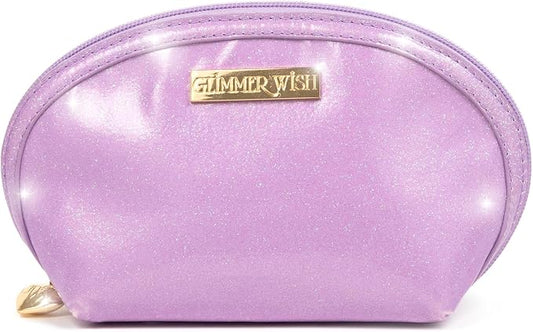Glimmer Wish Mermaid Lavender Pearl Pouch, Trendy Mini Pouch, Clutch, or Coin Purse for your Tiny Treasures, Gifts for Teens and Girls, 8.3 x 3 x 4.7 in by GlimmerWish
