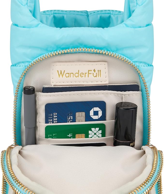 WanderFull Original HydroBag Crossbody Water Bottle Holder with Phone Pocket, Fits Water Bottles up to 32 oz - Image 3