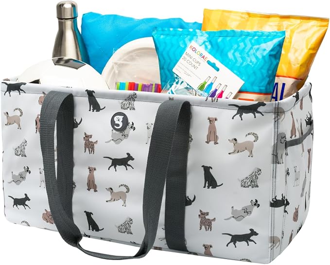 geckobrands Large Utility Tote - Durable Multipurpose Bag for Beach, Travel, Shopping & Outdoor Activities - Image 3