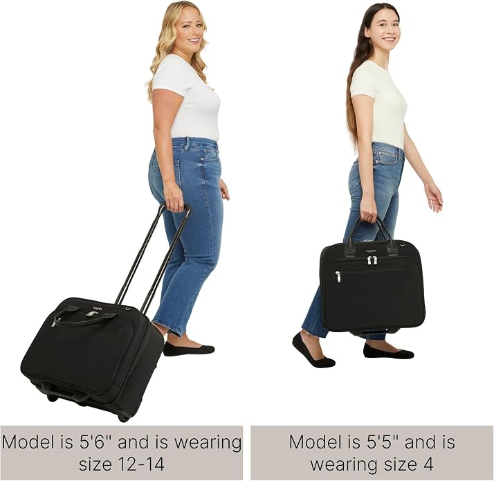 Baggallini Women's 2 Wheel Tote - Image 5