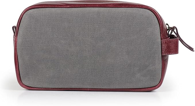 Londo Genuine Leather Travel Toiletry Bag – Makeup, Shaving Organizer, Dopp Kit for Men & Women, Durable & Stylish Travel Accessory - Image 4