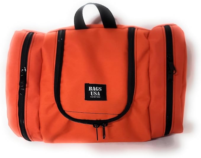Large Hanging Toiletry Or Shaving Bag For All Your Essential, Made In USA. - Image 2