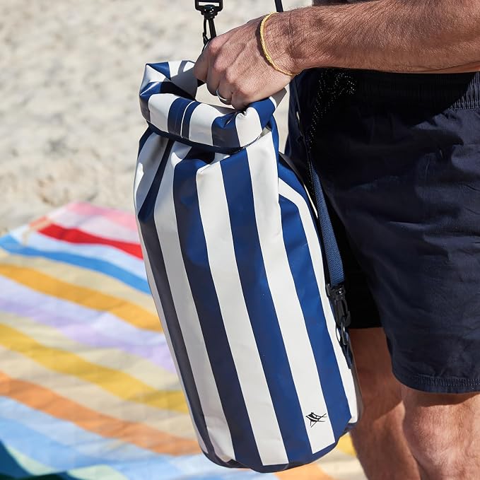Dock & Bay Medium Waterproof Dry Bag - 20L, IP66 Waterproof Bag, Lightweight - Whitsunday Blue - Image 2