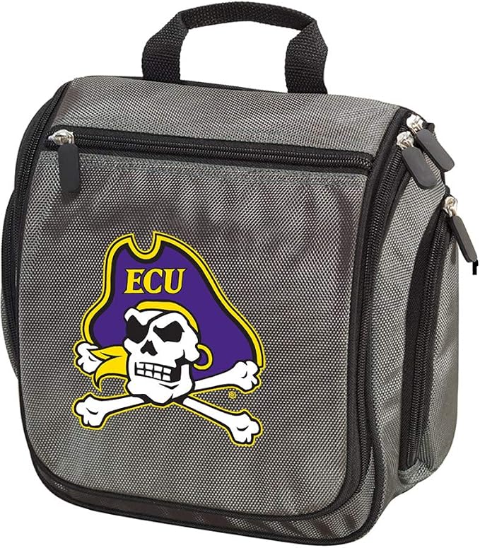 Broad Bay East Carolina University Toiletry Bags Or Hanging ECU Shaving Kits (Gray) by BroadBayPersonalizedGifts