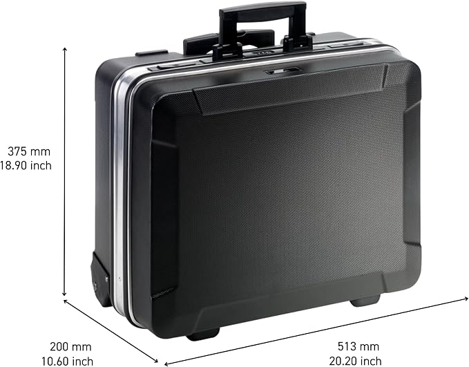 B&W GO mobile tool case with MODULE tool storage system (ABS case, volume 36 l, 48 x 37.5 x 20 cm inner) 120.04/M, tools not included - Image 3