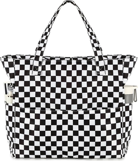 Bluboon Waterproof Beach Tote Pool Bags for Women Ladies Extra Large Carry On Bag With Wet Compartment for Weekender Travel by BLUBOON
