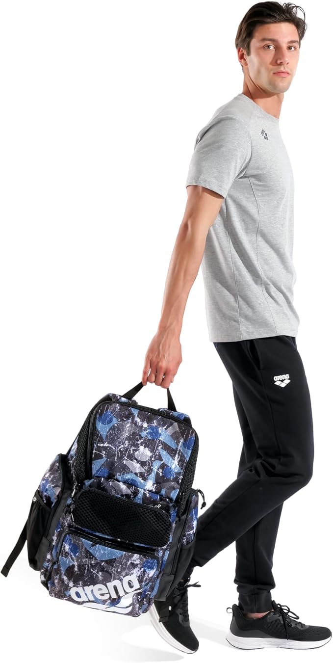 ARENA One Go Swim Backpack Travel Large Size Athletes Sports Equipment Bag 45 Liters - Image 9